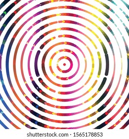 Vintage halftone color texture background. Geometric vector Abstract Texture