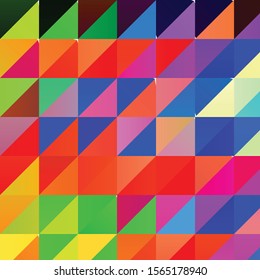 Vintage halftone color texture background. Geometric vector Abstract Texture