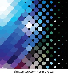 Vintage halftone color texture background. Geometric vector Abstract Texture