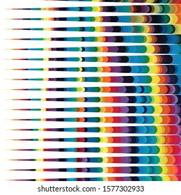 Vintage halftone color texture background. Geometric vector Abstract Texture