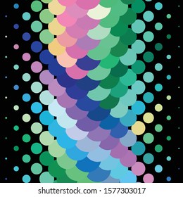 Vintage halftone color texture background. Geometric vector Abstract Texture