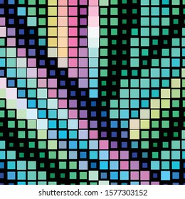 Vintage halftone color texture background. Geometric vector Abstract Texture