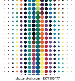 Vintage halftone color texture background. Geometric vector Abstract Texture