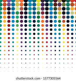 Vintage halftone color texture background. Geometric vector Abstract Texture