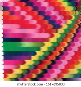 Vintage halftone color texture background. Geometric vector Abstract Texture