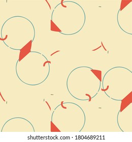 Vintage halftone color texture background. Geometric vector Abstract Texture