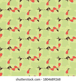 Vintage halftone color texture background. Geometric vector Abstract Texture