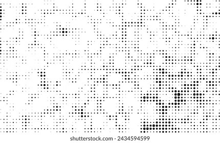 vintage halftone dot and square seamless pattern, a black and white halftone pattern with a white background, a black and white halftone pattern with dots with grunge effect, a black and white dot 