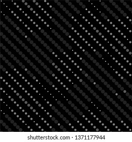 Vintage halftone monochrome geometric texture background. Vector Abstract Texture