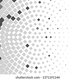 Vintage halftone monochrome geometric texture background. Vector Abstract Texture