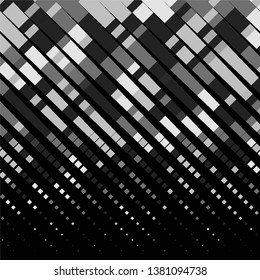 Vintage halftone monochrome geometric texture background. Vector Abstract Texture