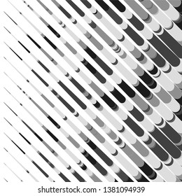 Vintage halftone monochrome geometric texture background. Vector Abstract Texture