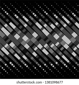 Vintage halftone monochrome geometric texture background. Vector Abstract Texture