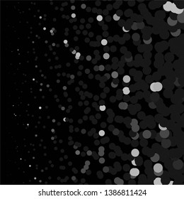 Vintage halftone monochrome geometric texture background. Vector Abstract Texture