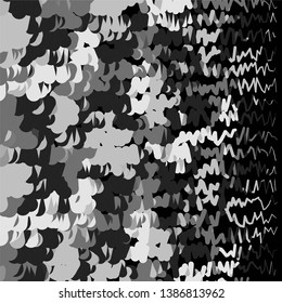 Vintage halftone monochrome geometric texture background. Vector Abstract Texture