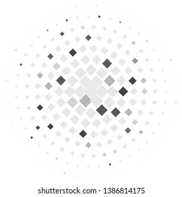 Vintage halftone monochrome geometric texture background. Vector Abstract Texture