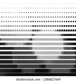 Vintage halftone monochrome geometric texture background. Vector Abstract Texture