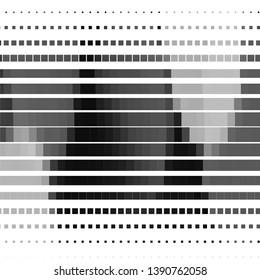 Vintage halftone monochrome geometric texture background. Vector Abstract Texture