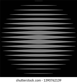 Vintage halftone monochrome geometric texture background. Vector Abstract Texture