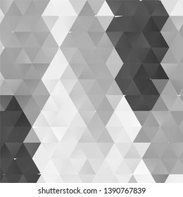 Vintage halftone monochrome geometric texture background. Vector Abstract Texture