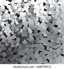 Vintage halftone monochrome geometric texture background. Vector Abstract Texture