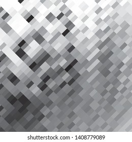 Vintage halftone monochrome geometric texture background. Vector Abstract Texture
