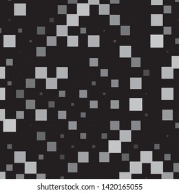 Vintage halftone monochrome geometric texture background. Vector Abstract Texture
