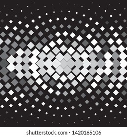 Vintage halftone monochrome geometric texture background. Vector Abstract Texture