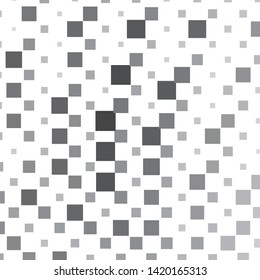 Vintage halftone monochrome geometric texture background. Vector Abstract Texture