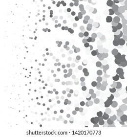 Vintage halftone monochrome geometric texture background. Vector Abstract Texture