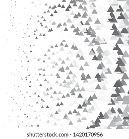 Vintage halftone monochrome geometric texture background. Vector Abstract Texture