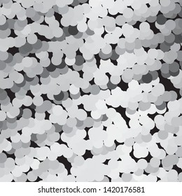 Vintage halftone monochrome geometric texture background. Vector Abstract Texture
