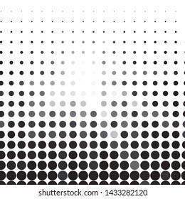 Vintage halftone monochrome geometric texture background. Vector Abstract Texture