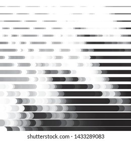 Vintage halftone monochrome geometric texture background. Vector Abstract Texture