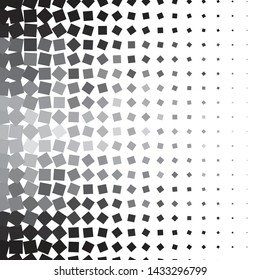 Vintage halftone monochrome geometric texture background. Vector Abstract Texture
