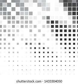 Vintage halftone monochrome geometric texture background. Vector Abstract Texture