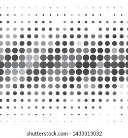 Vintage halftone monochrome geometric texture background. Vector Abstract Texture