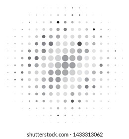 Vintage halftone monochrome geometric texture background. Vector Abstract Texture