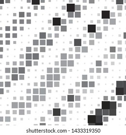 Vintage halftone monochrome geometric texture background. Vector Abstract Texture