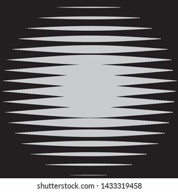 Vintage halftone monochrome geometric texture background. Vector Abstract Texture