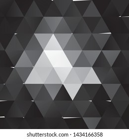 Vintage halftone monochrome geometric texture background. Vector Abstract Texture