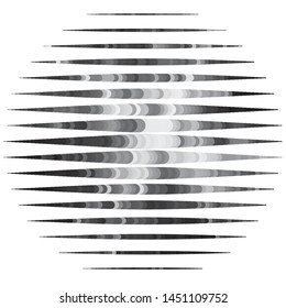 Vintage halftone monochrome geometric texture background. Vector Abstract Texture