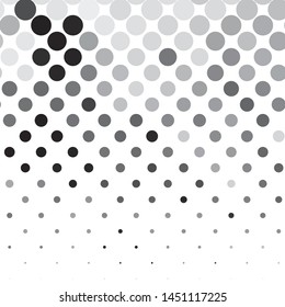 Vintage halftone monochrome geometric texture background. Vector Abstract Texture