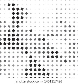 Vintage halftone monochrome geometric texture background. Vector Abstract Texture