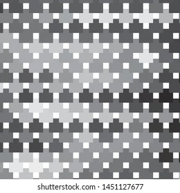 Vintage halftone monochrome geometric texture background. Vector Abstract Texture