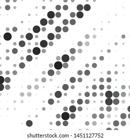 Vintage halftone monochrome geometric texture background. Vector Abstract Texture