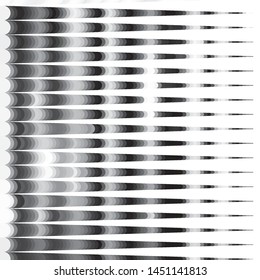 Vintage halftone monochrome geometric texture background. Vector Abstract Texture