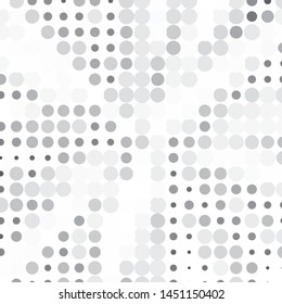 Vintage halftone monochrome geometric texture background. Vector Abstract Texture