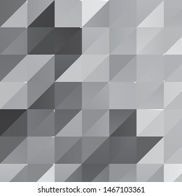 Vintage halftone monochrome geometric texture background. Vector Abstract Texture