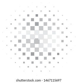Vintage halftone monochrome geometric texture background. Vector Abstract Texture